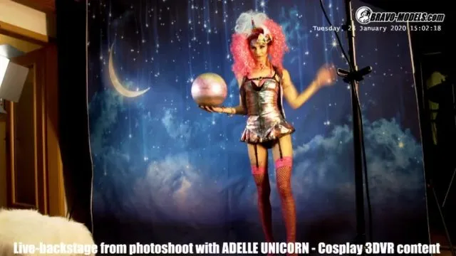 Adelle Unicorn'ın Çılgın Cosplay Seks Sahnesi ve Sert Porno