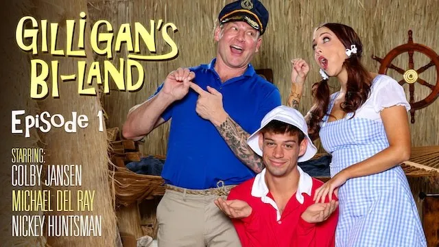 Nickey Huntsman ve Michael DelRay'in Parodi Porno Sahnesi