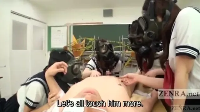 Japon Okul Kızlarının Seks Anları ve Grup Seksi