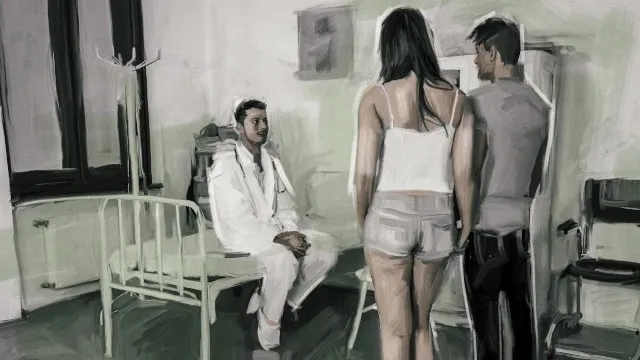 Genç kızların üçlü seks ve sikiş sahnesi