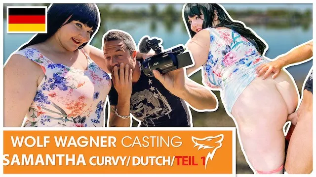 Samantha Kiss'in Yatakta Büyük Göğüslü ve Tombul Erotik Videosu Seks Sahnesi