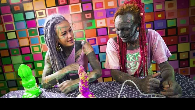 Anuskatzz ve Lily Lu'nun Dreads İlişkisi Azgın Seks