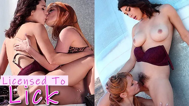Jayme ve Raven'in lezbiyen ve amcık yalama Sikiş Sahnesi