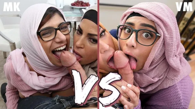 Mia Khalifa ve Julianna Vega'nın şehvetli sikiş