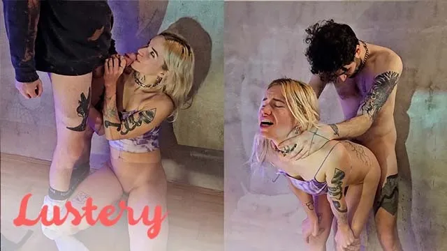 Sarışın Kızın Sert Seksi ve Amatör Kadınların Oral İlişkisi