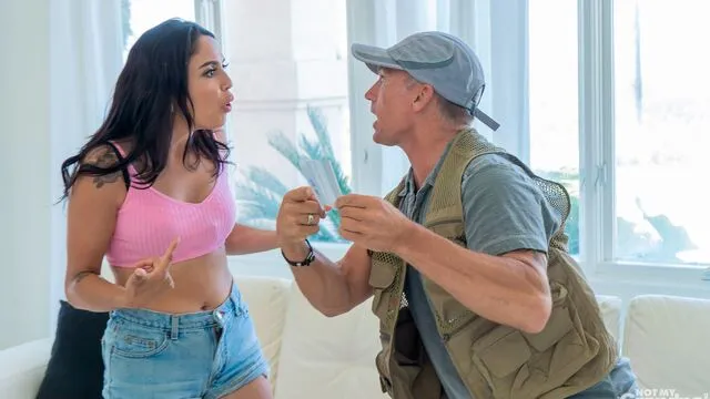 Vanessa Sky'nin misyoner pozisyonu ve oral sikiş