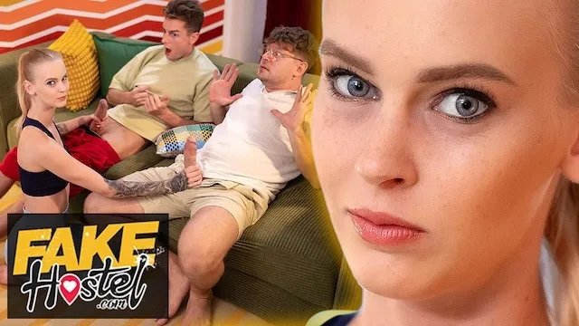 Michael Fly ile Genç Kızların Üçlü Seks ve Sert Sikişi