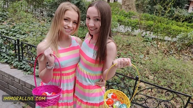 Genç Alexa Flexy ve Kate Quinn'in Üvey Fantezi Seks Anları